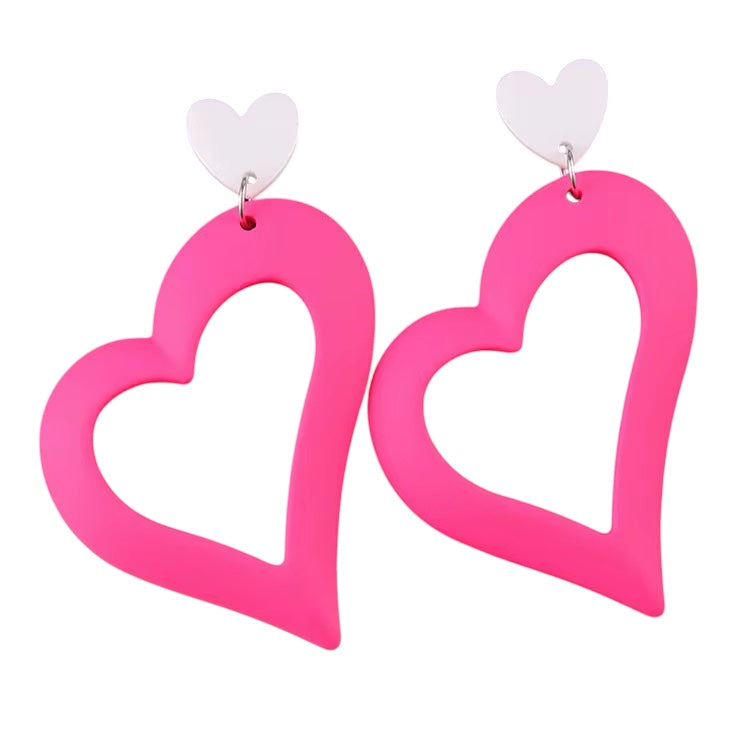 Big Heart Earrings