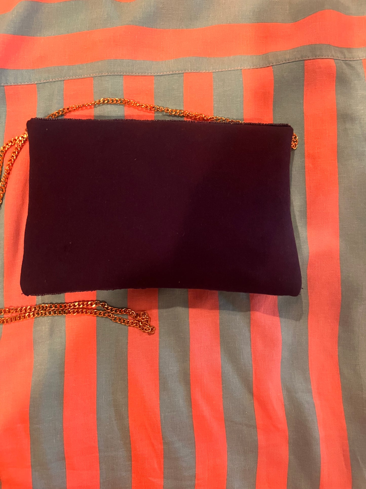 Beaded Jack & Jill Clutch