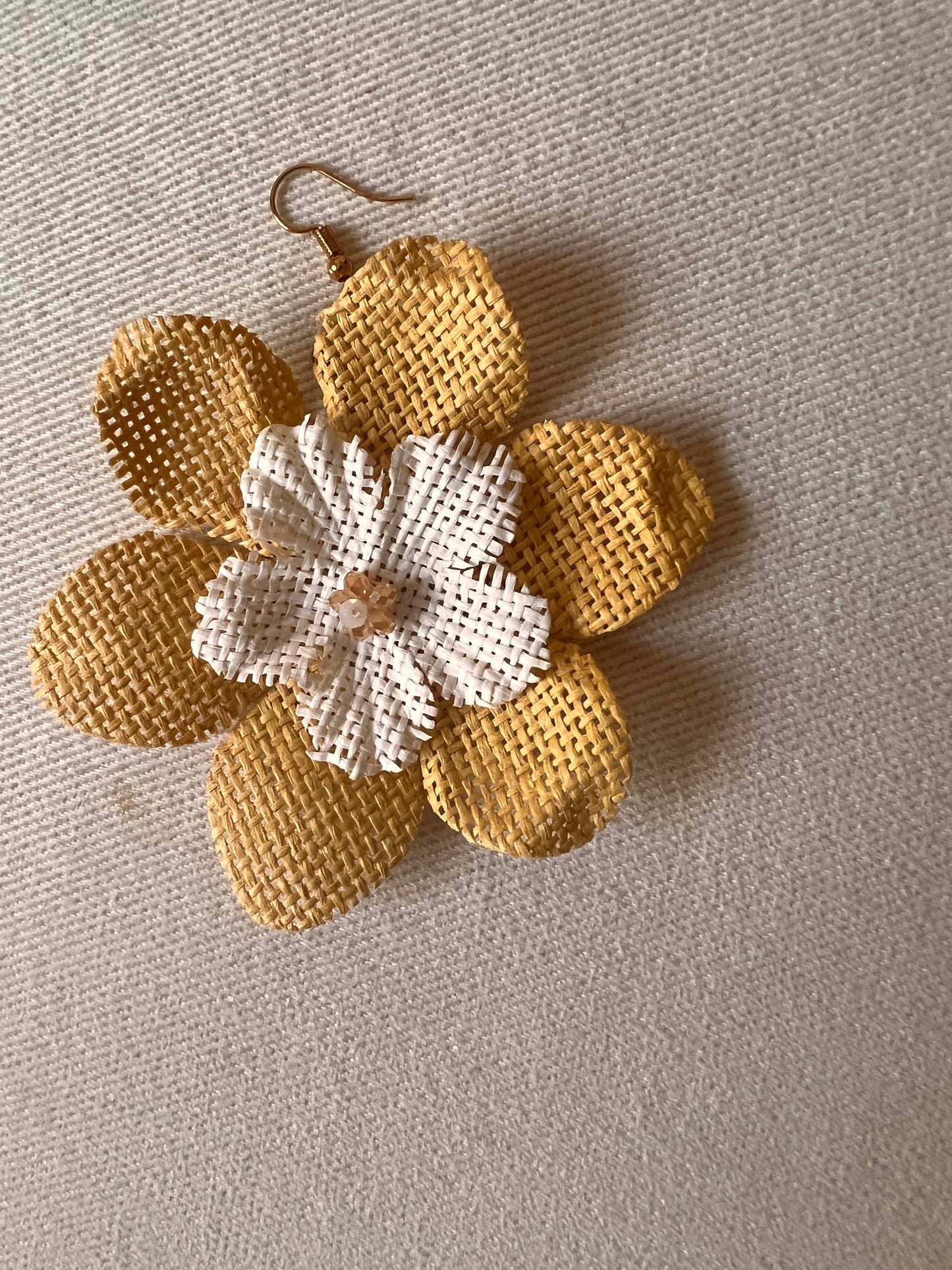 Flower Basket Earrings