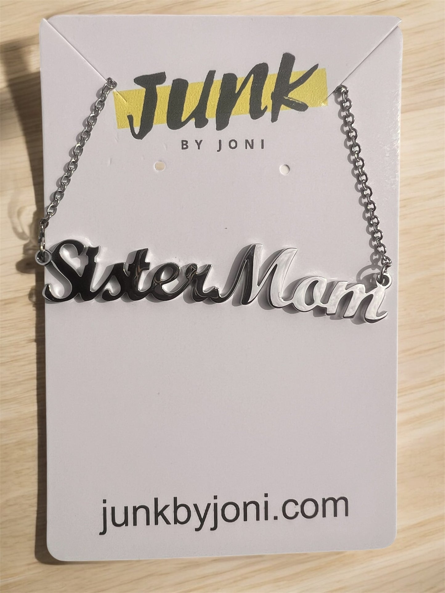 Sister Mom Necklace