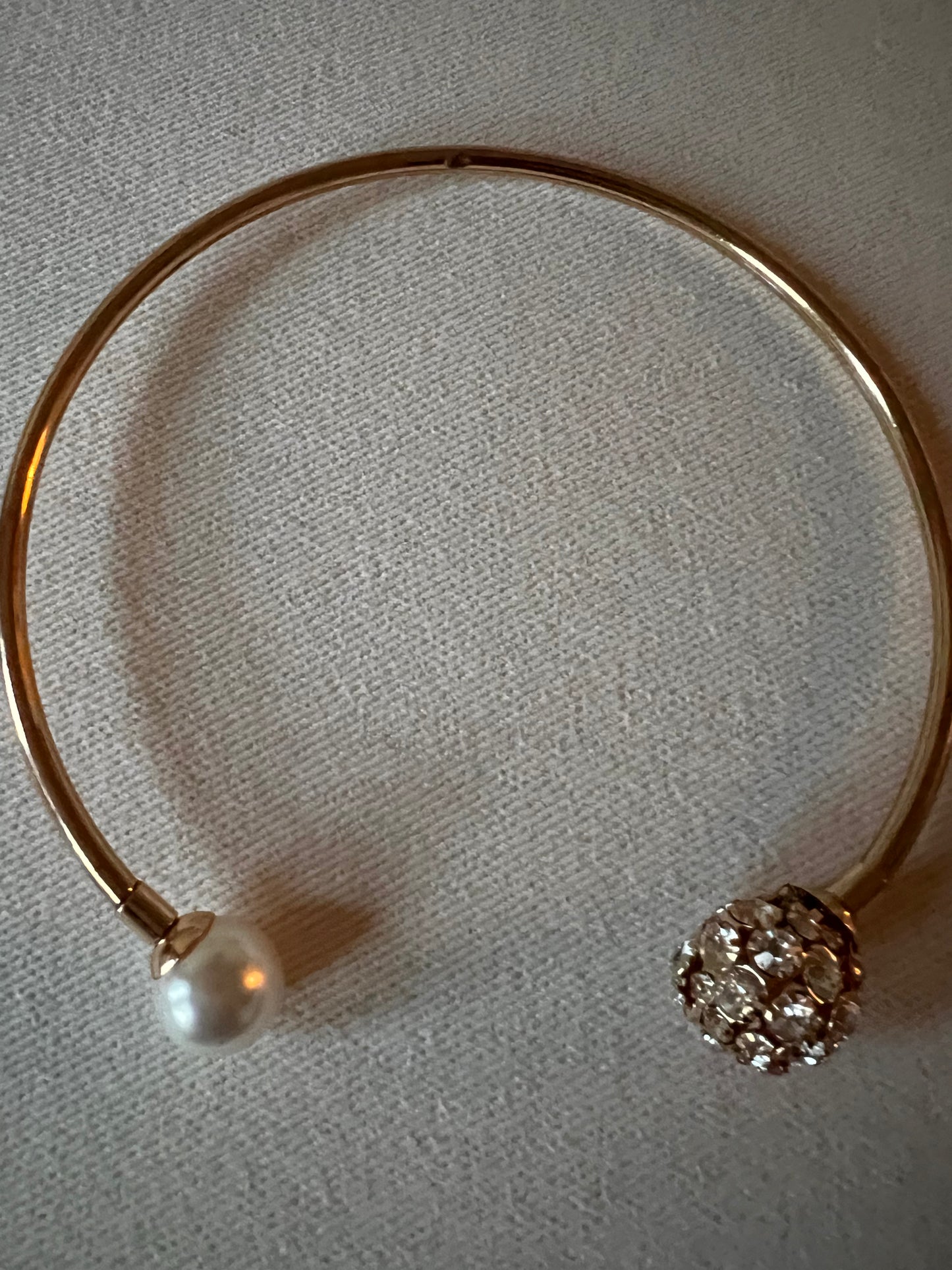 Crystal & Pearl Choker