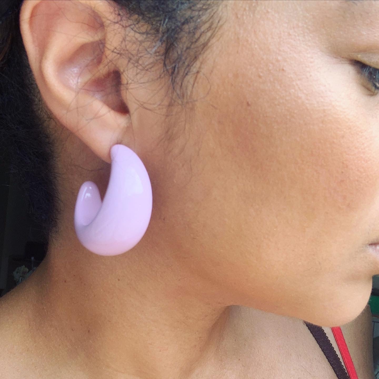 Retro Style Hoop Earrings