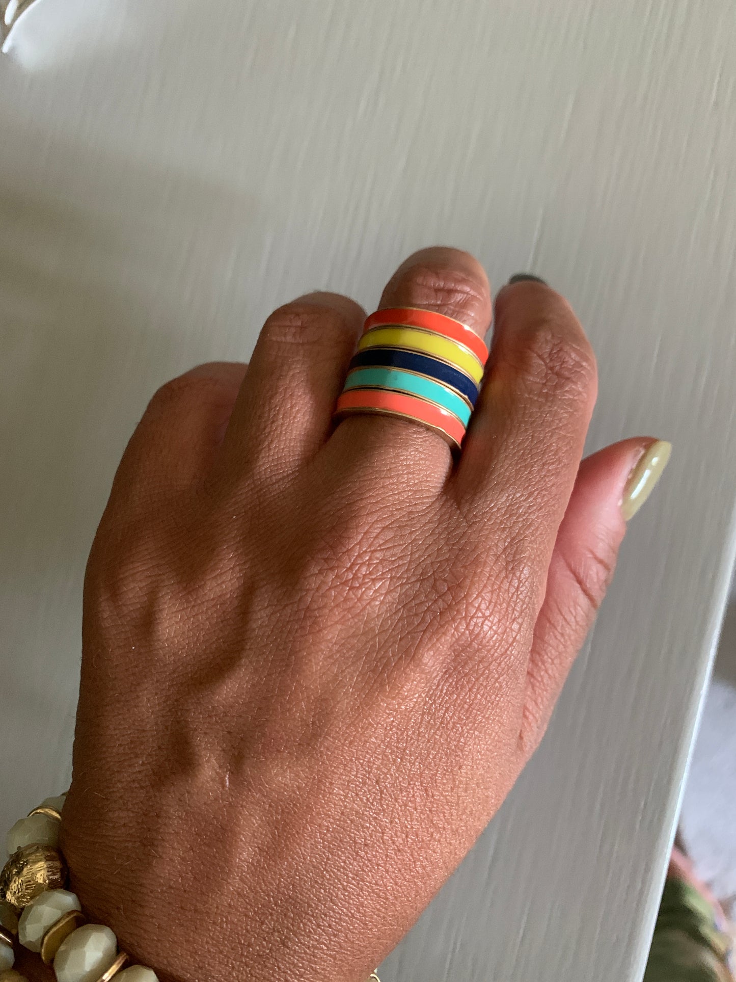 Multi Color Ring Set
