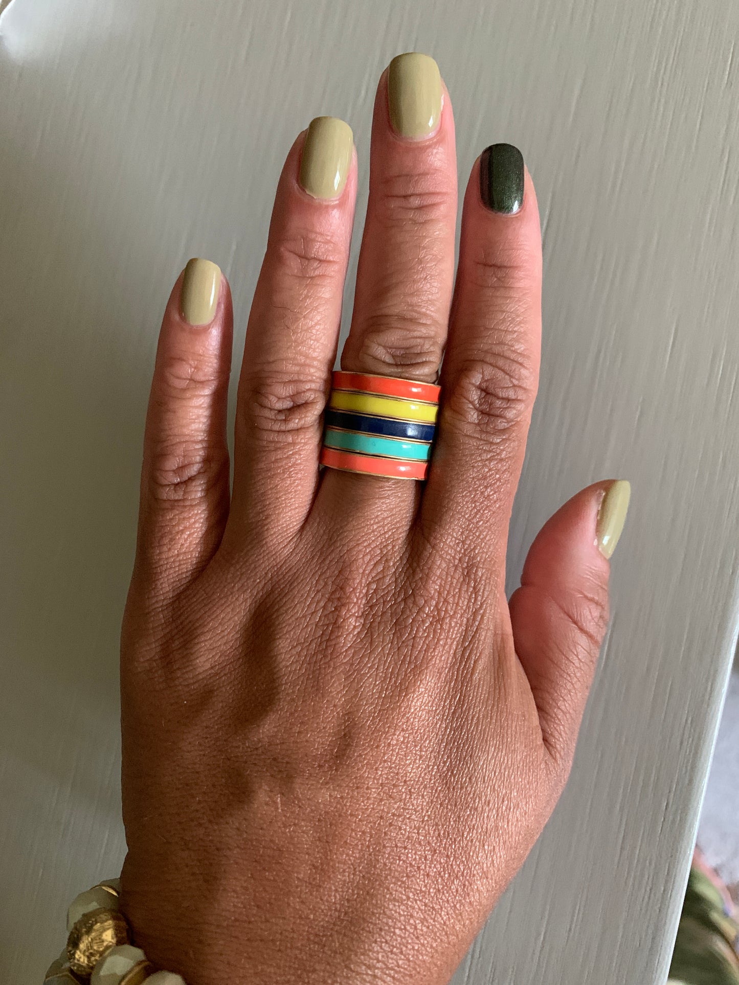 Multi Color Ring Set