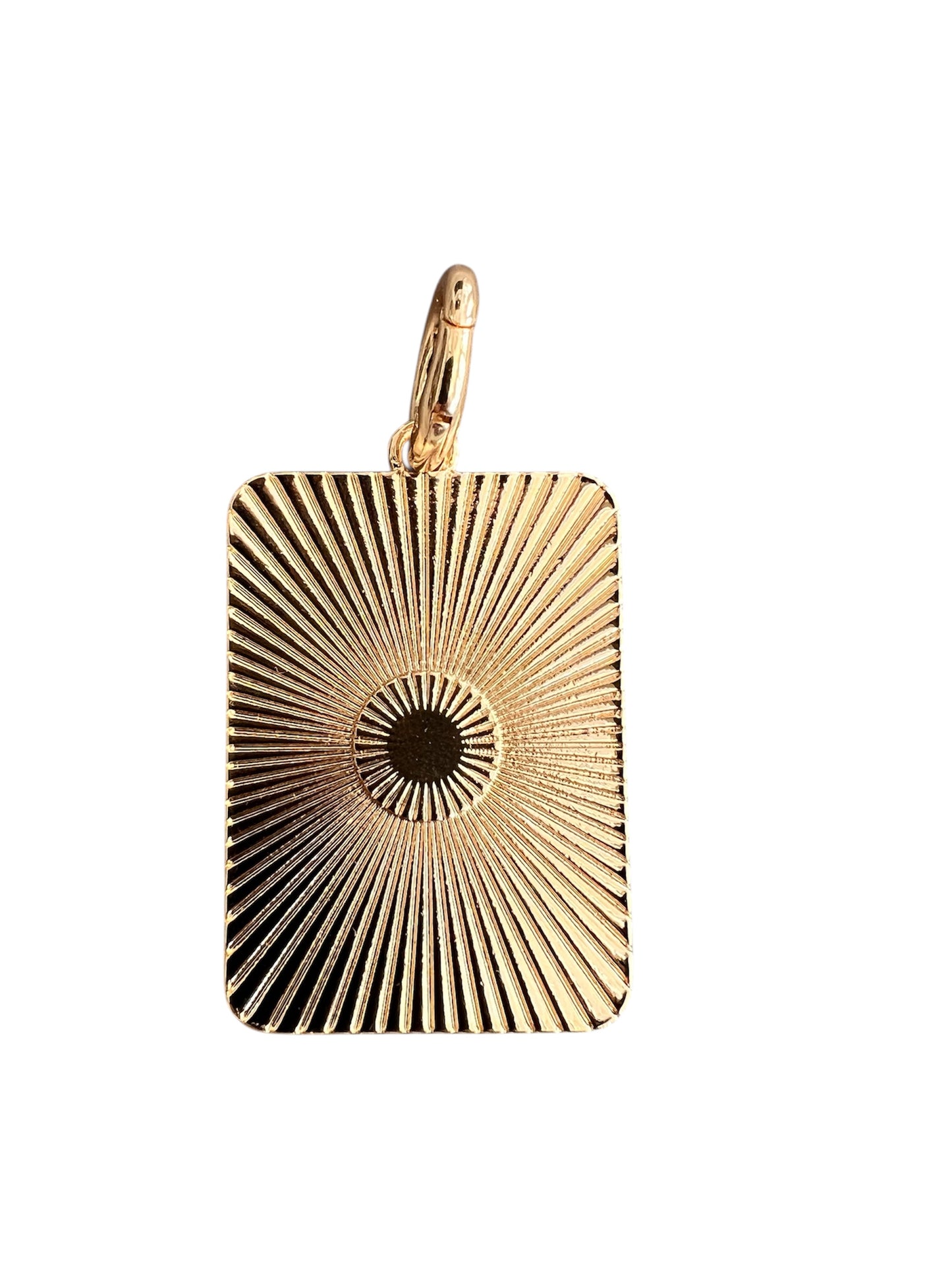 Mahjong Pendant Charm – 1 Bam Bird Tile, Gold-Tone Bag Charm |Keychain