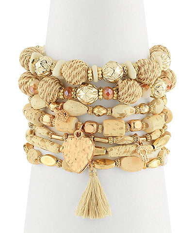 Boho Stacking Bracelet Set