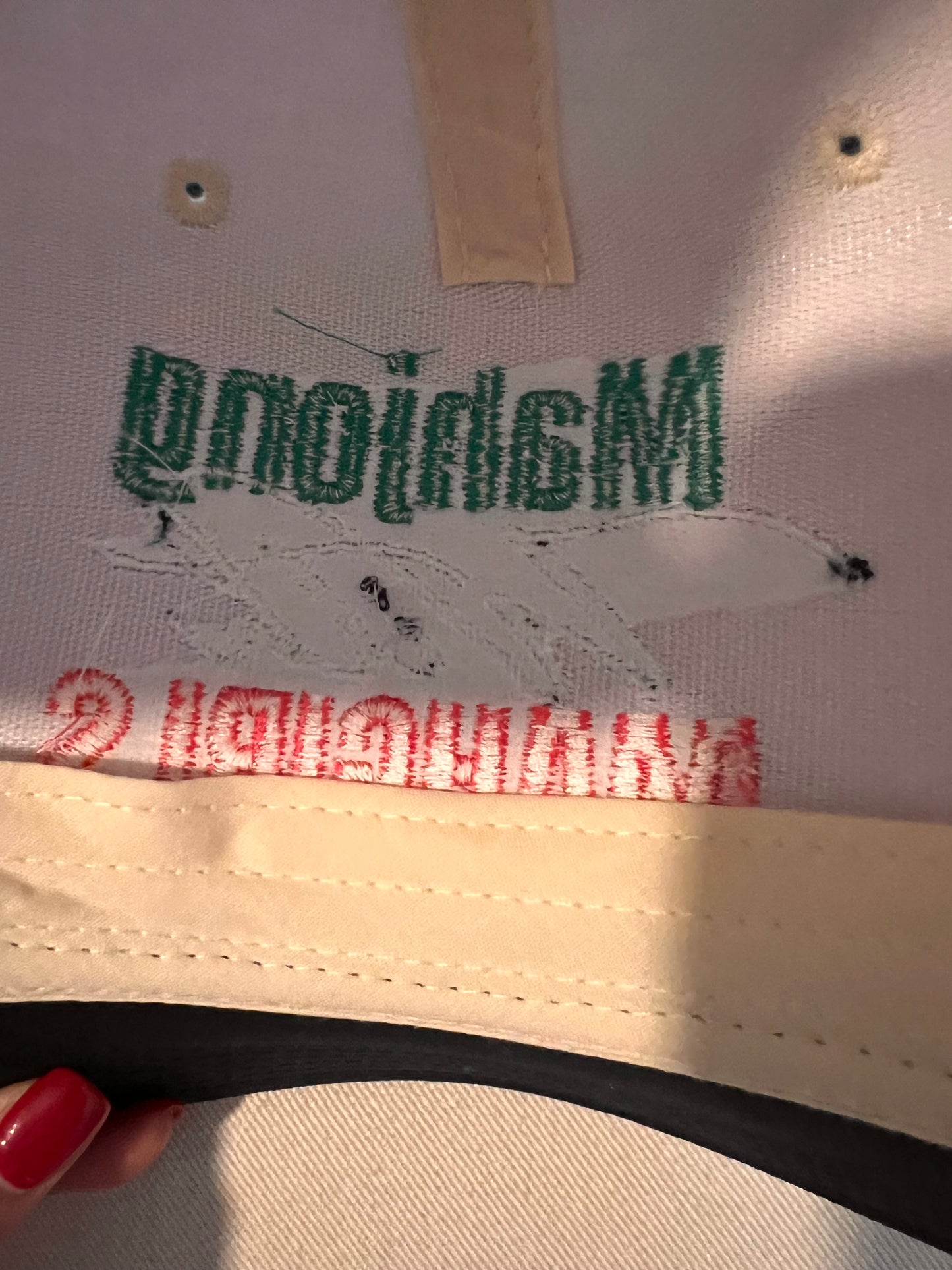 Mahjong with Mahgirls Fitted Cap