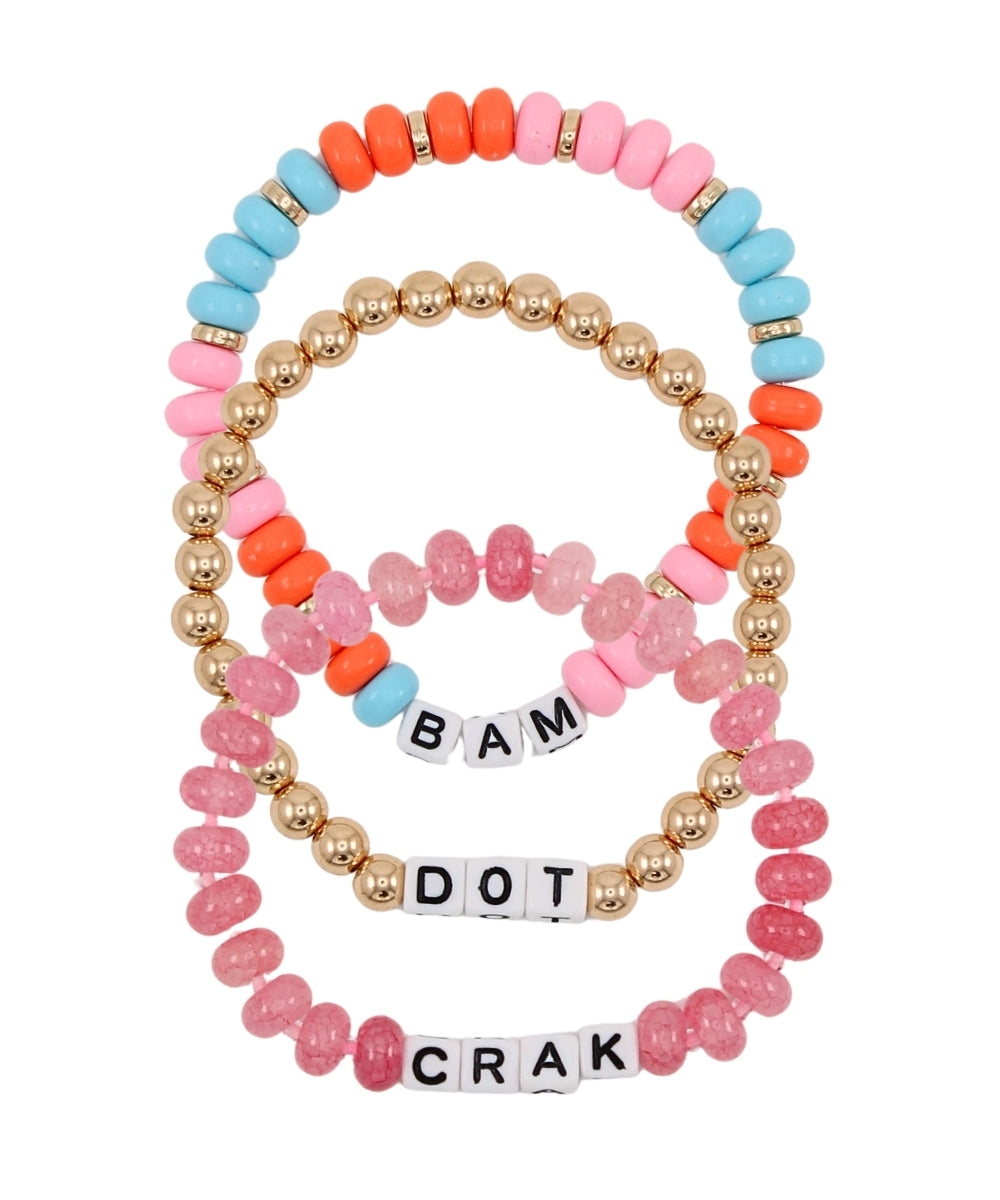 Dot Bam Crak Bracelet Set
