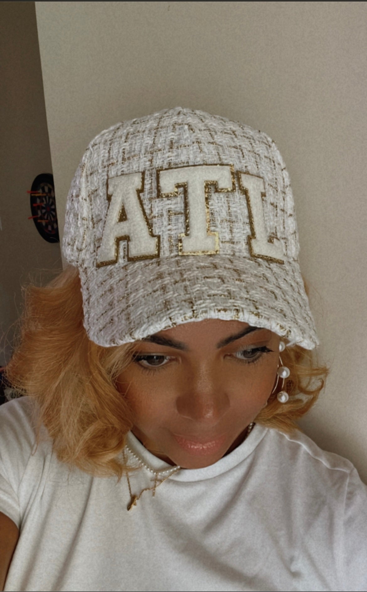 ATL Tweed Baseball Cap