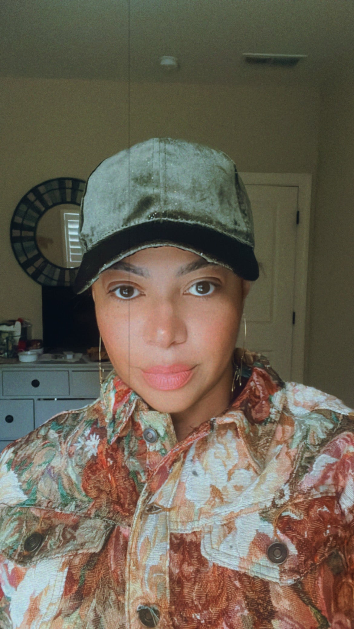 Velvet Baseball Cap