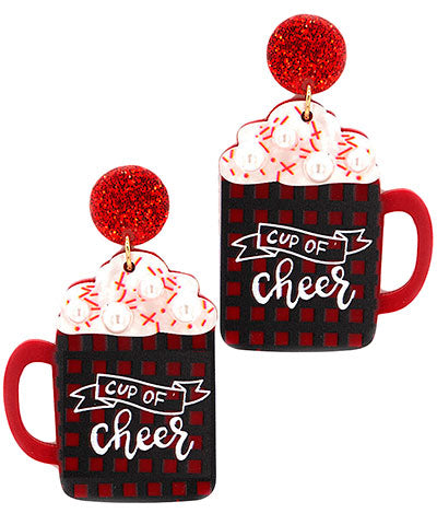 Cup of Cheer Earrings