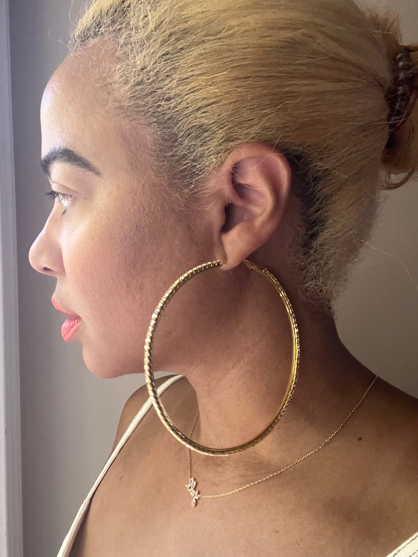 Jumbo Pavé Hoop Earrings