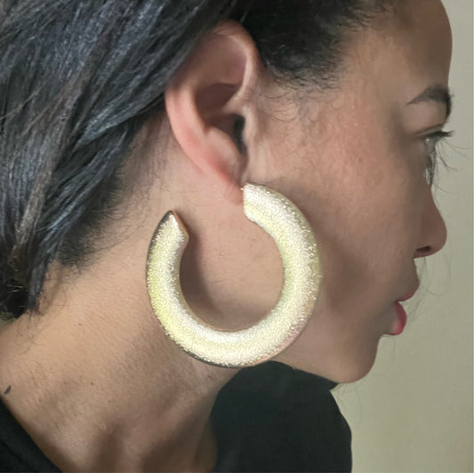 Glazed Hoop Earrings
